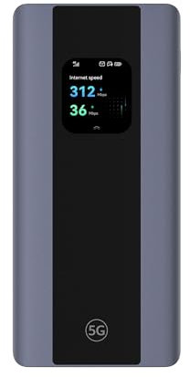 CPE 5s 5G, H153, SIM de routeur 5G,Wi-FI 6 AX3000, DL 3 600 Mbit/s/UL 500 Mbit/s, Antenne à Gain élevé 9 dBi, Port LAN/WAN, Diagnostic Wi-FI visualisé, Haut débit Mesh+ à Domicile, garantie de 30 mois