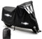 Telo Moto per Esterno Impermeabile - Coprimoto Universale Antipioggia Anti-UV e Antipolvere con Fibbia Antivento - Ideale per Moto e Scooter - (245x125x105 cm)