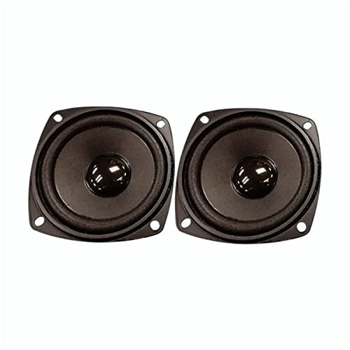 TGPGZHZFNA Altoparlante Audio a 3 Pollici Full Range 8ohm 20W HiFi Stereo Home Altoparlante for Libri Blocchi degli Altoparlanti Desktop DIY 2. PCS. Diffusore da scaffale