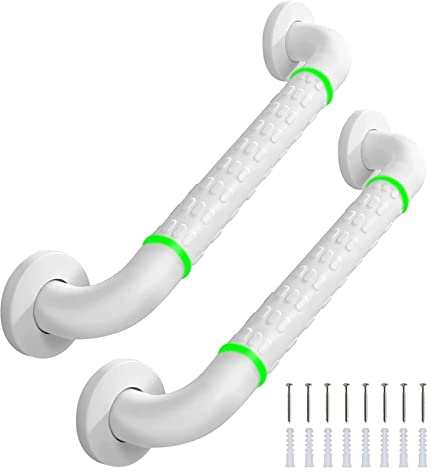 Agarraderas Pasamanos de seguridad for bañeras con tubo exterior de nailon antideslizante for duchas de niños mayores y reposabrazos de inodoro
