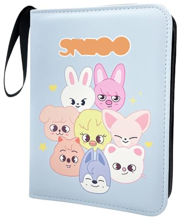 Photocard Binder, Album Carte Impermeabile con Zip e Maniglia