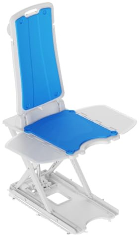 Ausilium Sollevatore da Vasca Elettrico per Anziani e Disabili - Ausilio per Mobilità Ridotta e Igiene Personale, Sedile Motorizzato Regolabile con Telecomando - Portata 136 kg