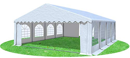 Stabilezelte Partyzelt Festzelt 6x8m Giant Pro PVC 550/g² feuersicher mit Fenster