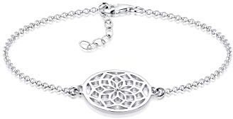 Elli Armband Damen Traumfänger Symbol Boho Hippie in 925 Sterling Silber