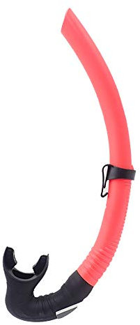 TOMYEER Set de esnórquel para niños y adultos, paquetes de esnórquel, snorkel mojado, fácil respiración, equipo de snorkel, color rojo