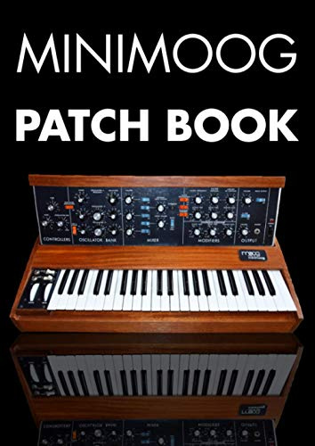 Minimoog Patch Book - over 120 empty patch sheets to make notes of your synthesizer patches