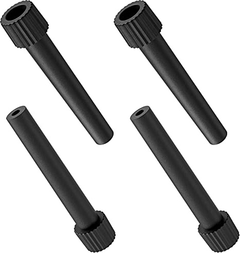 DiCUNO Lamp Switch Knob Replacement, On Off Turn Knobs Switches Threaded Twist for Table Lamps, 50mm Length, 4 Packs