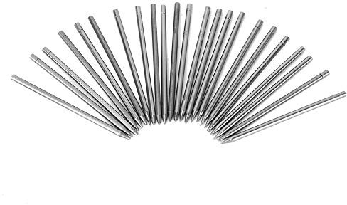 Glomora Herramienta De Grano De Cuentas De Diamante, Juego De 23 Piezas De Buril De Joyería, Herramientas De Abalorios De Grabado De Metal para Manualidades, Fabricación De Joyas DIY