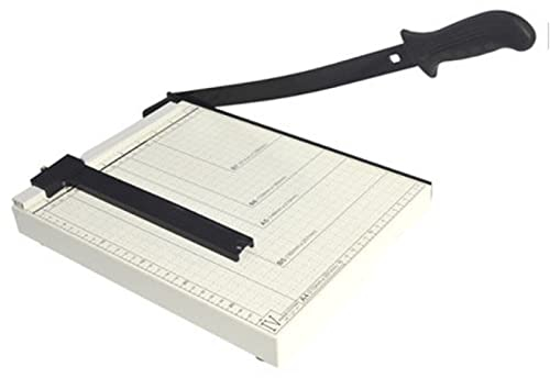 Papierschneider, A4 Schneidemaschine Fotoschneider Hebelschneider Papierschneidemaschine Desktop A4 A3 Photos Paper Schneidergerät für Schule und Büro