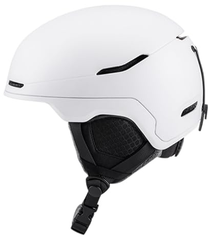 Ski Helmet Snowboard Helmet Bike Helmet Adult Lightweight EPS Liner Thickened PC Shell Adjustable Velvet Interior for Men Women White Black Ti Deep Blue M L (M)