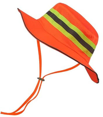 Générique Cappello bob da pesca – Protezione UV, alta visibilità e traspirabilità | Cappelli da uomo protezione solare, per campeggio escursionismo zaino ciclismo estate lavoro spiaggia piscina