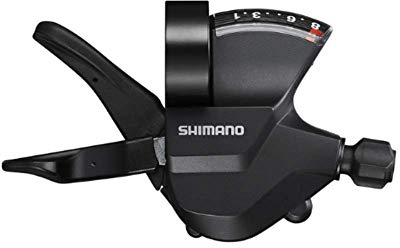 SHIMANO SL-M315-8R Shift Lever, Band on, 8-Speed, Right Hand,Black