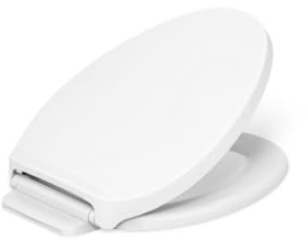 KOHLER 28004-0 K-28004-0 Drift ReadyLatch Quiet Close Elongated Toilet Seat, White