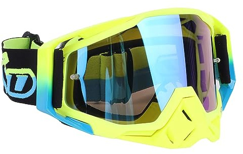 Alomejor Gafas de Motocross para Adultos Profesionales, Uso Multiusos, Esponja Suave, Ayuda a Reducir el Riesgo Deportivo