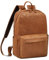 STILORD 'Alois' Klassischer Laptop Rucksack 15 Zoll Leder Rucksack für Herren Businessrucksack Damen Großer Rucksack mit vielen Fächern und Trolley-Aufstecksystem, Farbe:tropica - braun