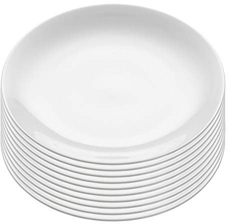 10er SET Maxwell & Williams Teller Ø 23 cm ROUND rund, ohne Fahne, Porzellan, P901