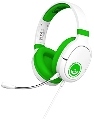 OTL Technologies Pokemon Poké Ball White Pro G1 Gaming-Kopfhörer PK0863