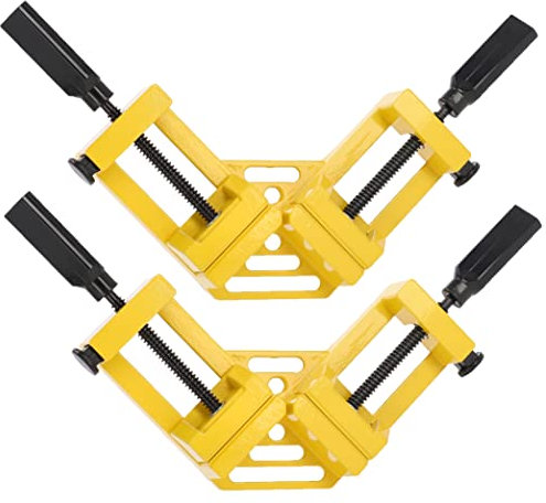 KOTARBAU® 2er Set Winkelspanner 90 Grad Schnellverschluss Großartiges Werkzeug für Verschiedene Werkstattarbeiten mit Verwindungssteifer Konstruktion