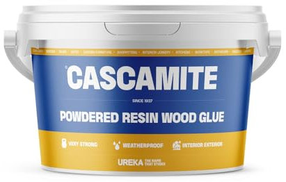 Cascamite Adhesive Powdered Resin Wood Glue, Weatherproof, Strong bond, Used for Joinery, Cabinetmaking, and General Woodworking - 500g