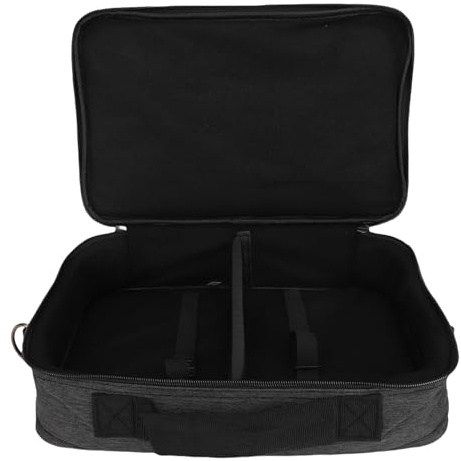 Generic Borsa per il trasporto compatibile con i pedali multieffetto per chitarra Boss ME-80 / GT-1000 / GX-100 / ME-90, borsa portaoggetti per pedaliera con scomparto per cavi (M)