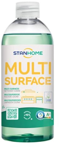 STANHOME | Pulitore Multisuperficie Cucina, Detergente Sgrassante Ecolabel, Profumo Bergamotto e Tè, 500 ml