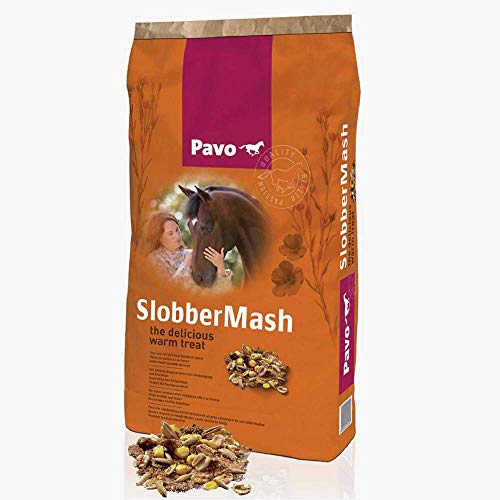 Pavo Slobber Mash 15kg für Pferde - Senior - Linse - 15kg