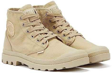 Palladium Herren Pampa Hi Hohe Sneaker, Beige, 39.5 EU