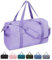 Narwey Handgepäck Tasche für Flugzeug Groß Reisetasche Handgepäck Damen Weekender Bag Sporttasche Damen Herren Handgepäck Koffer 40L (lila)