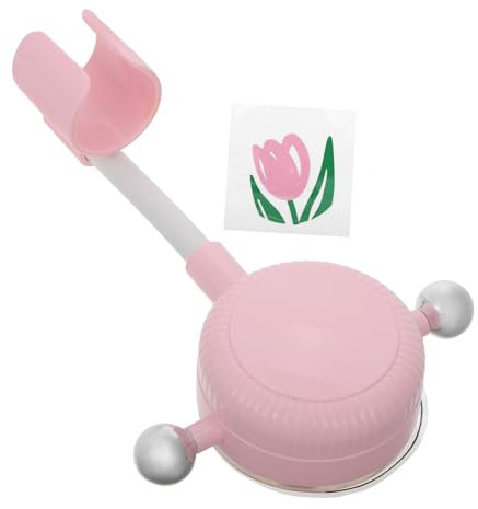 Mobestech Soporte De Cabezal De Ducha Ventosa Ajustable Sin Necesidad De Taladrar Para Baño Montaje Pared Para Duchas De Mano