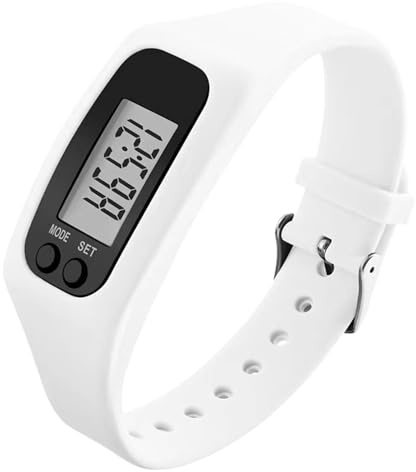 Montre avec podomètre, bracelet sans téléphone, aucune application nécessaire – Compteur de calories, podomètre, montre | pour la marche, la course, le jogging, la randonnée, l'entraînement, la gym
