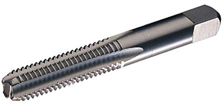 WIDIA GTD 14163 5305L/5303L Tap, Full Bottom Chamfer, Land Hand Cut, 4 Flutes, H3 Limit, 1.25 Thread Length, 3/8-16, HSS, Uncoated