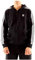 adidas Herren Hoody 3-Streifen Full Zip, Black, M, DV1551