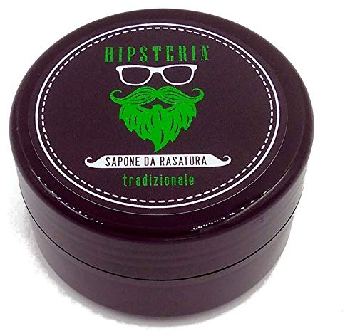 HIPSTERIA SAPONE DA RASATURA TRADIZIONALE Shaving Soap 90 ml