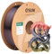 eSUN Silk Rainbow PLA Filament 1.75mm, Silky Multicolored 3D Drucker Filament PLA, Farbverlauf wechselnd 1KG Spule (2.2 LBS) für 3D Drucker, Bonbon Regenbogen