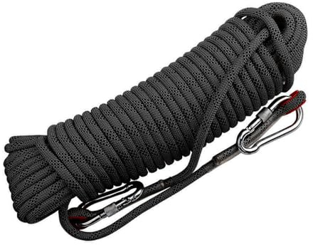8mm Corda Da Arrampicata All'aperto 32ft 66ft 98ft 164ft 328ft 656ft Corda Da Arrampicata Statica Su Roccia Attrezzatura Per Arrampicata Su Ghiaccio Per Paracadute Di Salvataggio Antincendio