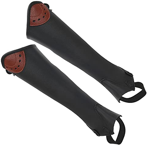 Generic Barn Half Chap i Super Fiber Ergonomic Passform för Ridskydd 2 Pack