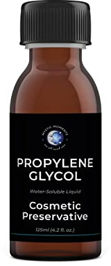 Mystic Moments | Propylene Glycol | 125g | USP-grade propylene glycol for cosmetic formulations as a humectant, solvent and moisture-retaining ingredient.