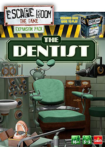 Escape Room: The Game - The Dentist Expansion Pack | Board Games for Adults | For 3-5 Players | Ages 16+