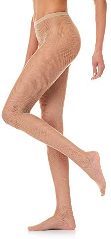 Goldenpoint Collant a rete Donna