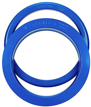 Crystal Filter Bagues de Maintien pour Poches de Filtration Piscine - Pack Complet - Compatible avec Desjoyaux