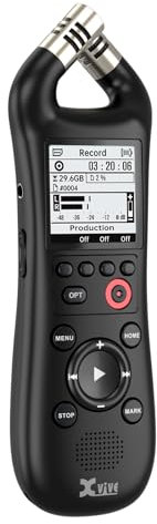 Xvive XV1-R Portable Stereo Recorder and Audio Interface