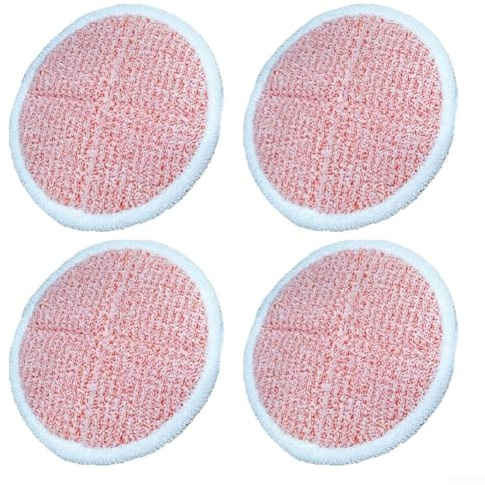 Aetluxery Lot de 6 serpillères pour nettoyeur Spinwave de Bissell, chiffons à récurer pour sols durs, compatibles avec 2124 2039A 2307 23157 20391 20399, lot de 6