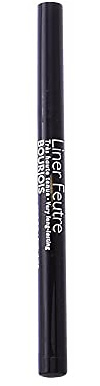 Bourjois - Eyeliner - Liner Feutre - Pointe feutre - Longue tenue - 11 Noir - 0,8 ml
