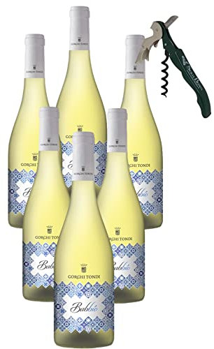 Sicilia Bedda - Babbìo Gorghi Vino Leggermente Frizzante - Terre Siciliane Terre Siciliane IGP Grillo, Zibibbo, Damaschino - 750 Ml - Biologico Sicilia (Box 6 Bottiglie)