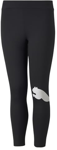 PUMA Mädchen Active 7/8 Tights G Strumpfhose, Puma Black, 176 EU