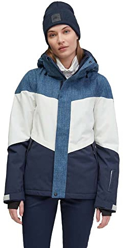 O'NEILL Coral Jacket Chaqueta de esquí y snowboard, Color azul, large para Mujer