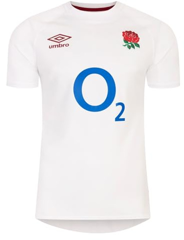 Umbro Camiseta de Rugby de Inglaterra para Hombre 2024 Six Nations Adultos