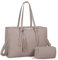 LOVEVOOK Arbeitstasche Damen 15,6 Zoll Laptop Handtasche Groß Tote Bag Women Leder Shopper Shoulder Crossbody Bag Elegante Schultertasche Aktentasche Lehrertasche Bürotasche für Business Work