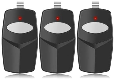 Yindhgdr 3 pezzi di ricambio per lineare multicodice garage cancello apriporta, 3089, 308911, MCS308911, 10 DIP Switch plastica 300 MHz