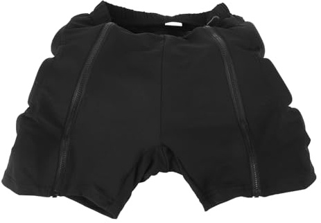 Topyond Pantalones Cortos de protección de Cadera para niños, Pantalones de Cadera de Esponja Engrosada, Pantalones Cortos Acolchados Protectores, Almohadillas Protectoras de (S)